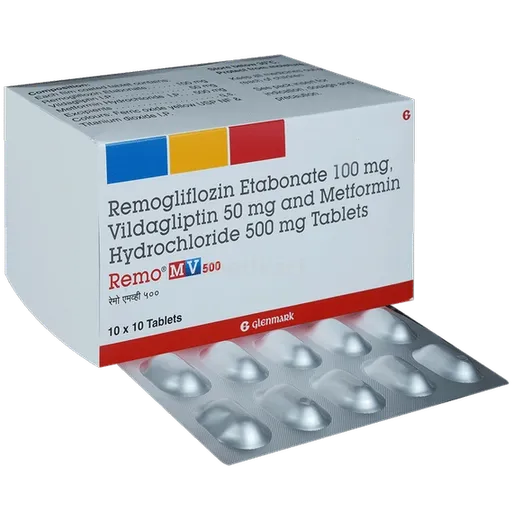 remo mv 500mg tablet 10's